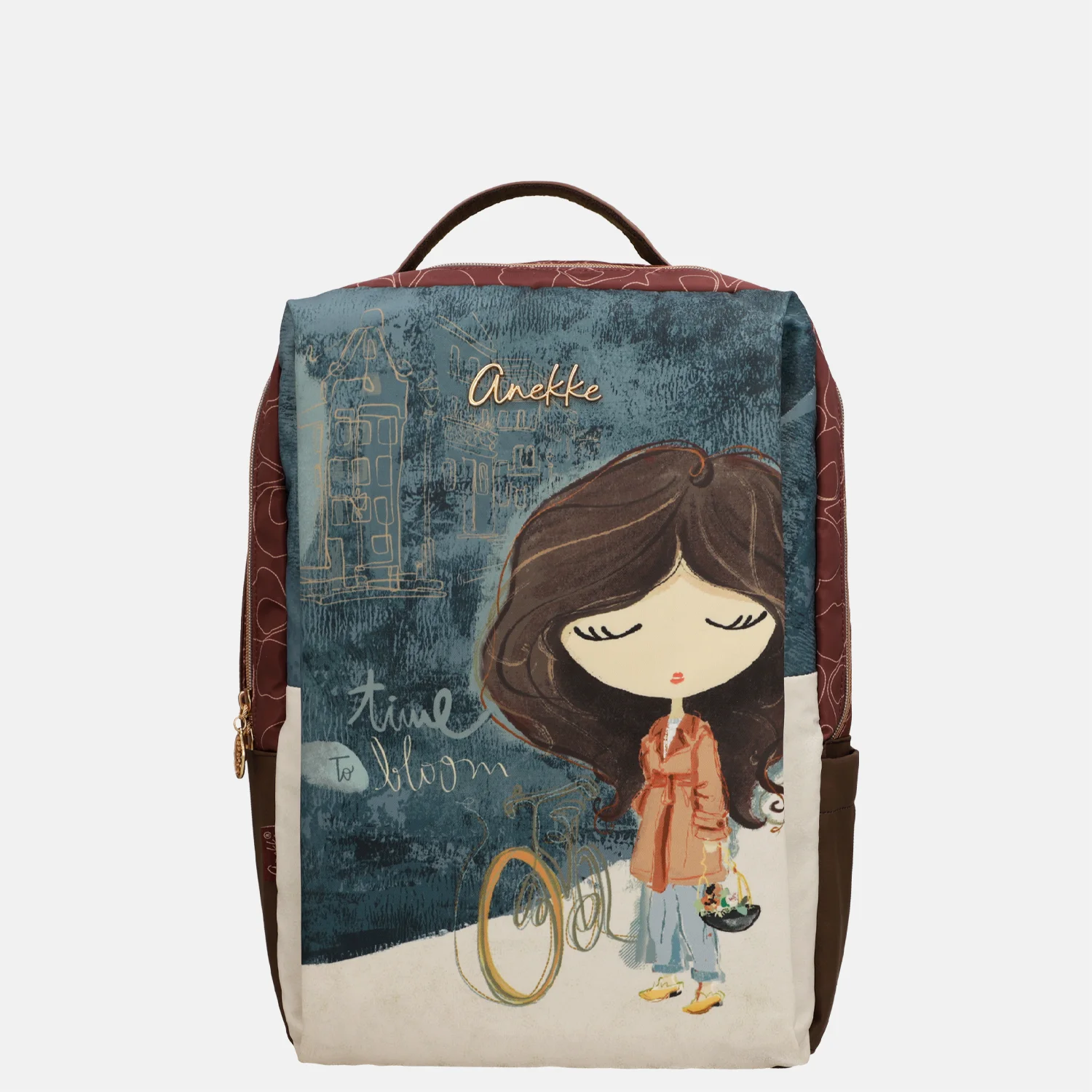 Anekke Tulip Travel Rugzak blauw